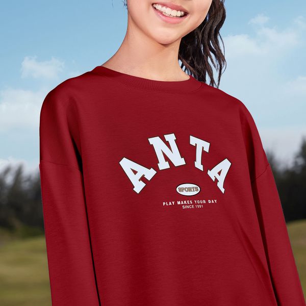 Áo Sweater Thời Trang Bé Gái Anta Kids A62537702-9