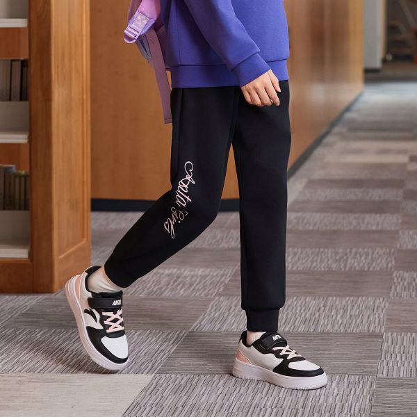 Quần Dài Thể Thao Bé Gái Anta Kids A62537705-2