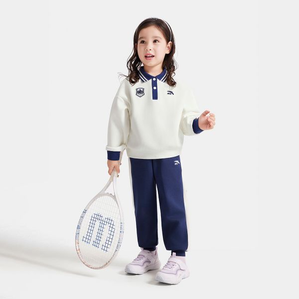 Bộ Quần Áo Thể Thao Bé Gái Anta Kids A62537716-3