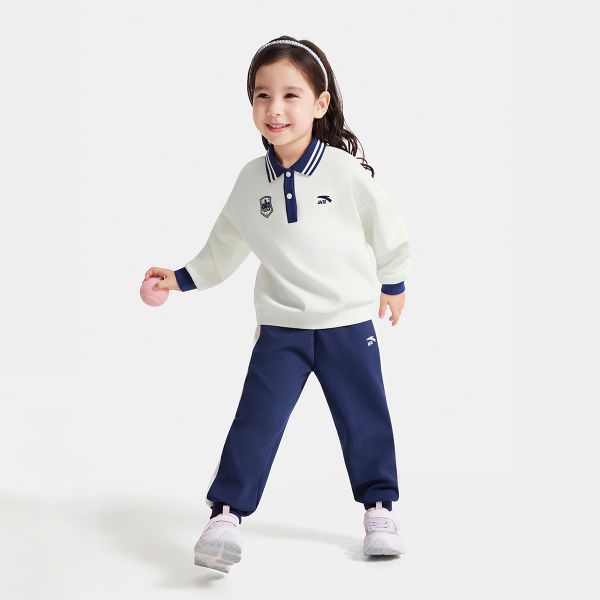 Bộ Quần Áo Thể Thao Bé Gái Anta Kids A62537716-3