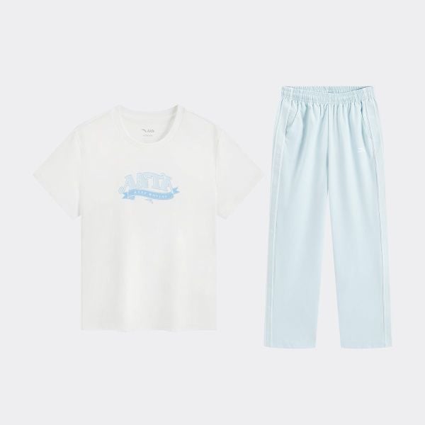 Bộ Quần Áo Thể Thao Bé Gái Anta Kids A62628705-3