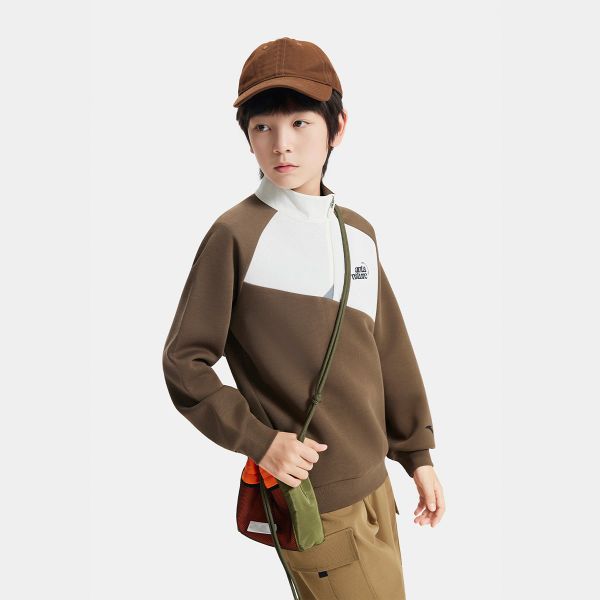 Áo Sweater Thể Thao Bé Trai Anta Kids A72536714-4