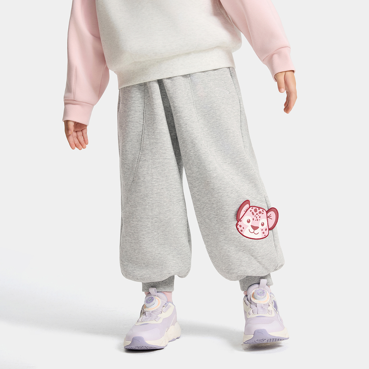Quần Dài Nỉ Bông Thời Trang Bé Gái Anta Kids A72549706-2