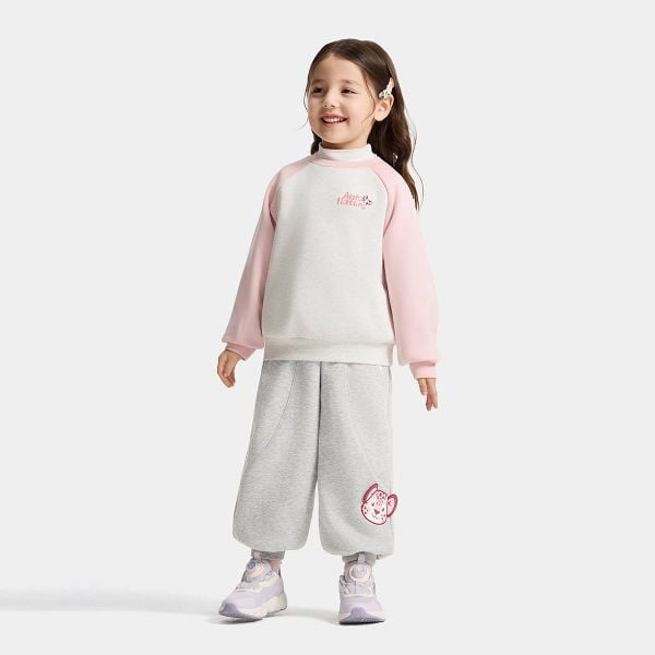 Quần Dài Nỉ Bông Thời Trang Bé Gái Anta Kids A72549706-2