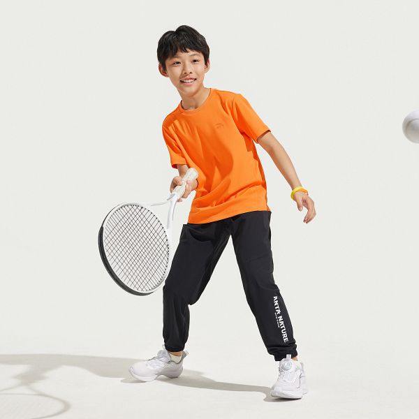 Áo Phông Ngắn Tay Thể Thao Bé Trai Anta Kids Running A725B7108-6