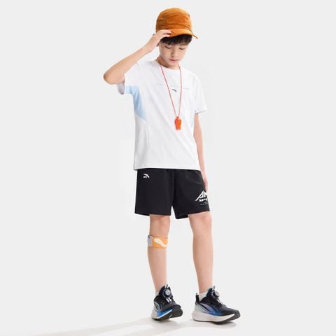 Áo Thun Ngắn Tay thể Thao Bé Trai Anta Kids A72625127-2
