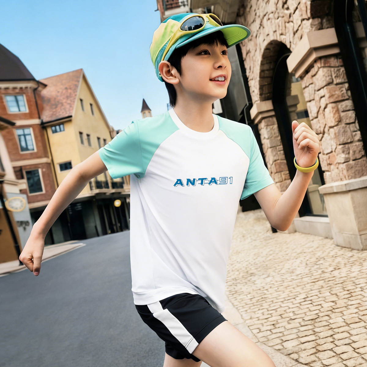 Bộ Quần Áo Thể Thao Bé Trai Anta Kids A72625710-5