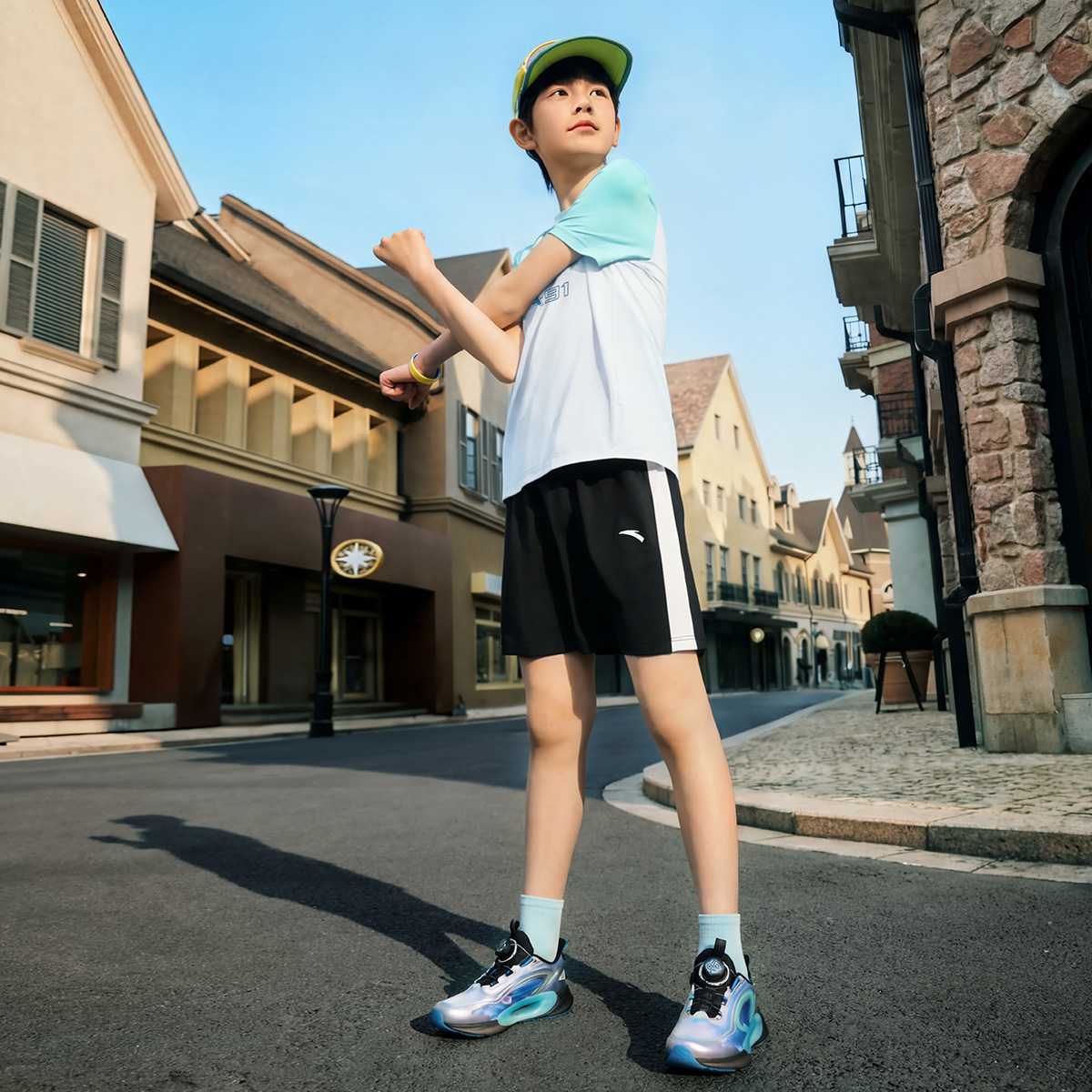 Bộ Quần Áo Thể Thao Bé Trai Anta Kids A72625710-5