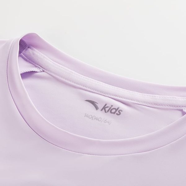 Áo Phông Ngắn Tay Thể Thao Bé Gái Anta Kids 3625B5101-2