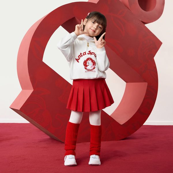 Áo Sweater Thời Trang Bé Gái Anta Kids 3626A9749-3