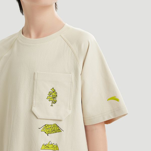 Áo Phông Thể Thao Bé Trai Anta Kids T524C6108-1