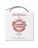  Dây đàn Violon Cello Jargar Classic D Red JCL42 