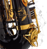  Kèn Saxophone Henri SELMER Paris Supreme Alto – Black Gold Lacquer 