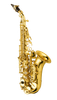  Kèn Saxophone Soprano Yanagisawa SC -WO10, Elimona, double Curved, Gold 