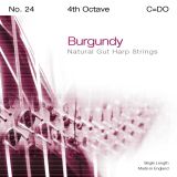  Dây đàn Pedal harp Bow Brand Burgundy Natural Gut 4TH OCT C 