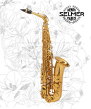  Kèn Saxophone Alto Henri SELMER Paris Supreme Mạ Vàng (Gold plated) 