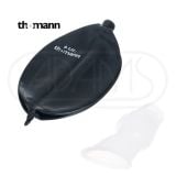  Túi 3L tập hơi thở + dung tích phổi cho người kèn, Ca sĩ Thomann Breathing Bag 3 Liter Set 