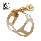  Ligature Saxophone Alto Tradition Gold Lacqued - BG France L10 