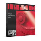  Dây đàn Violin Thomastik Infeld Violin Infeld red 4/4 medium D¹ Composite core, silver wound 