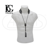 Dây đeo kèn Bb Clarinet C23LP - BG France LEATHER NON-ELASTIC STRAP 