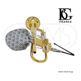  Khăn luồng lau ống piston kèn Trumpet, Cornet, Flugelhorn Microfiber BG A31T1 - Valve block Swab 
