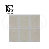  Miếng dán béc kèn Saxophone - Clarinet - A14SB BG France MOUTHPIECE CUSHIONS CLEAR SMALL 0.2MM 