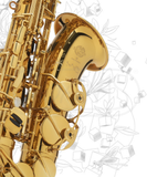  Kèn Saxophone Alto Henri SELMER Paris Supreme Mạ Vàng (Gold plated) 