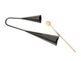  Agogo Bell Adams Kids AAB-20, Hand Model, Black, including mallet 