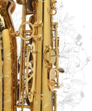  Kèn Saxophone Alto Henri SELMER Paris Supreme Mạ Vàng (Gold plated) 