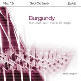  Dây đàn Pedal harp Bow Brand Burgundy Natural Gut 3ST OCT E 