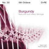  Dây đàn Pedal harp Bow Brand Burgundy Natural Gut 5TH OCT D 