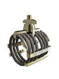  Ligature Saxophone Silverstein Hexa Metal Small Gen 6 HGW Size 3 