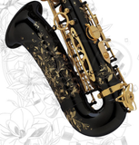  Kèn Saxophone Henri SELMER Paris Supreme Alto – Black Gold Lacquer 