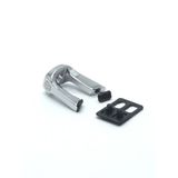  Ligature Saxophone Metal Small Silverstein Quattro Silver Gen.4  FS02A 