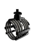  Ligature Saxophone Silverstein Hexa Metal Small Gen 6 Black HBW Size 2 
