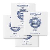  Bộ Dây đàn Cello Jargar Classic 4/4 medium String JCL400 