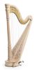  Đàn Harp Resonance Strings pedal harp, black with soundboard decorration (gloss) 