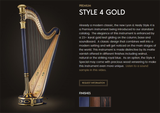  Đàn Harp Lyon & Healy Style 4 Concert Grand 