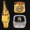  Cap & Ligature Soprano JodyJazz Power Ring HRS1 Gold (HR* Custom Dark/ Super Jet) 