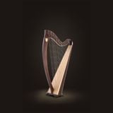  Đàn Harp Lever Lyon & Healy Ogden Ebony 