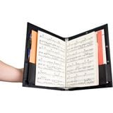  Bìa hợp xướng Protec Music Folder - With Retaining String, Handle & Adjustable Handle 