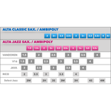  Dăm kèn Saxophone Bb Clarinet Silverstein Vivace 3+ 