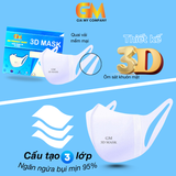  Khẩu trang 3D MASK Gia Mỹ 