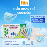  Khẩu trang y tế 4 lớp quai mềm Gia Mỹ 