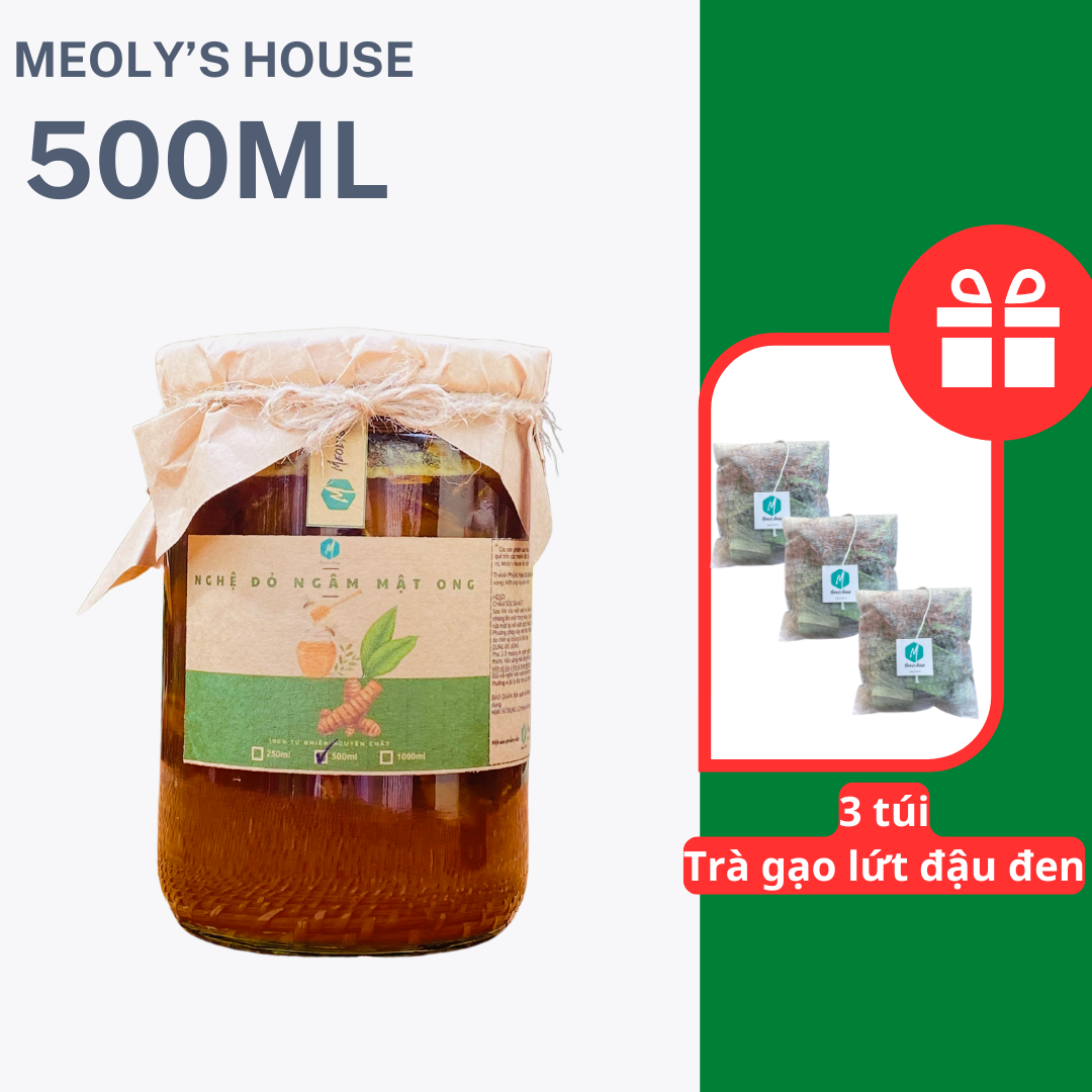  Mật Ong Ngâm Nghệ Đỏ Meoly House 