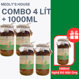  Mật Ong Ngâm Nghệ Đỏ Meoly House 