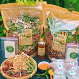  [Trà Theo Ký] - Trà Gạo Lứt Đậu Đen Meoly's Nature- Thanh Lọc Giải Nhiệt, Thon Gọn, Lợi Sữa​​​​​​​, Detox, Không Chất Bảo Quản 