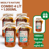  Mật Ong Ngâm Nghệ Đỏ Meoly House 