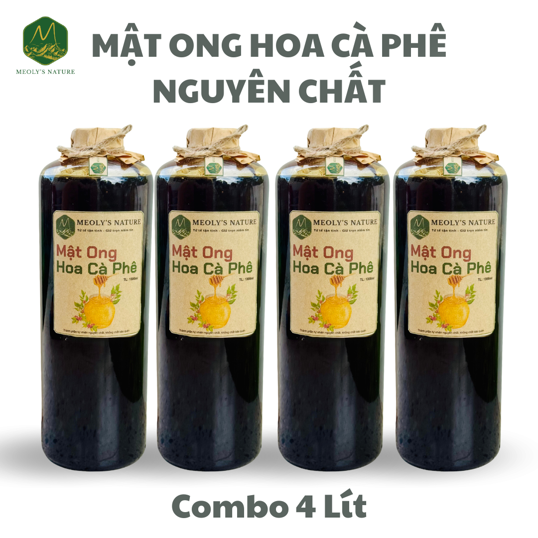  Mật Ong Hoa Cà Phê Nguyên Chất Meoly Nature 