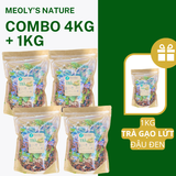  [Trà Theo Ký] - Trà Gạo Lứt Đậu Đen Meoly's Nature- Thanh Lọc Giải Nhiệt, Thon Gọn, Lợi Sữa​​​​​​​, Detox, Không Chất Bảo Quản 
